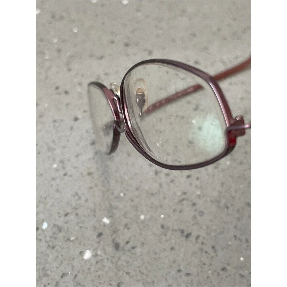 BCBG Maxazria Eyeglasses Frames ONLY BG SPL 50 49-17-140mm Japan full rim rose